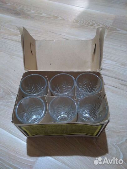 Хрустальные стаканы