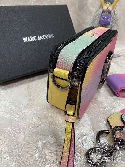 Сумка Marc Jacobs snapshot кожаная