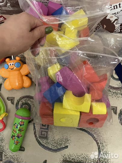Детские игрушки до 1 года пакетом