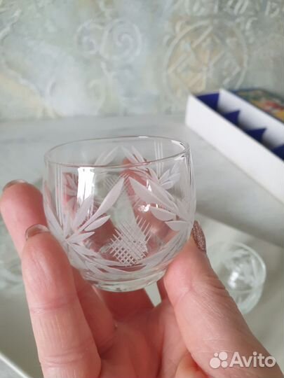 Рюмки хрусталь