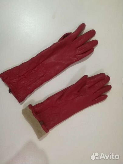 Перчатки натуральная кожа, р.7