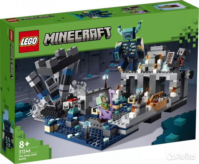 Lego Minecraft 21246 Глубокая темная битва