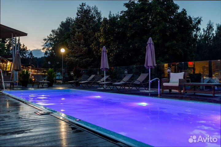 Композитный бассейн Ривьера 800 premium