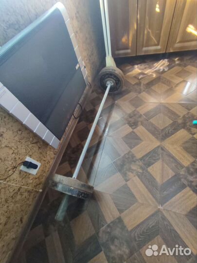 Штанга гриф блины бу