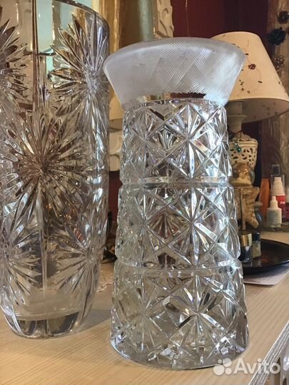 Хрустальные вазы СССР