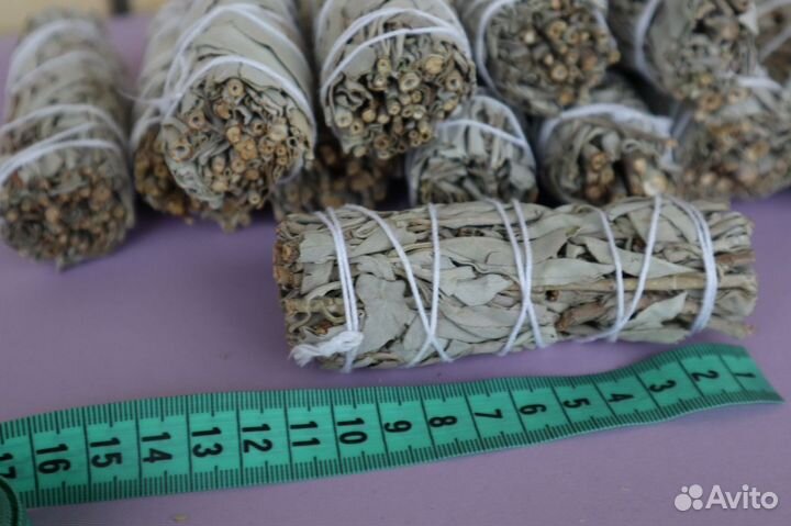 Шалфей Белый от 20шт опт для Вайлберис