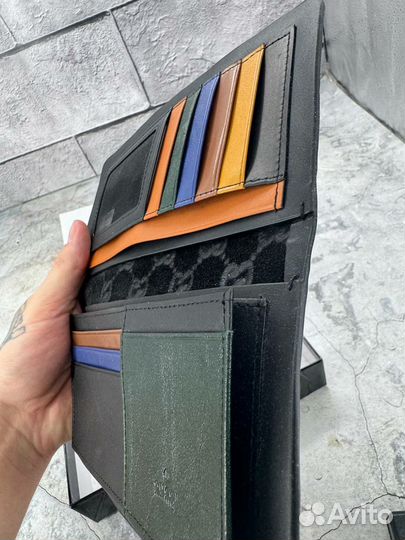 Кошелек мужской кожаный Gucci