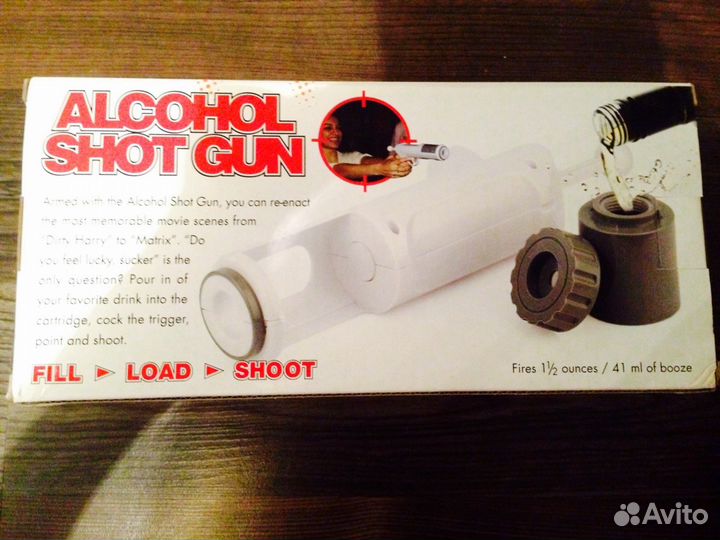 Пистолет-шот для вечеринок