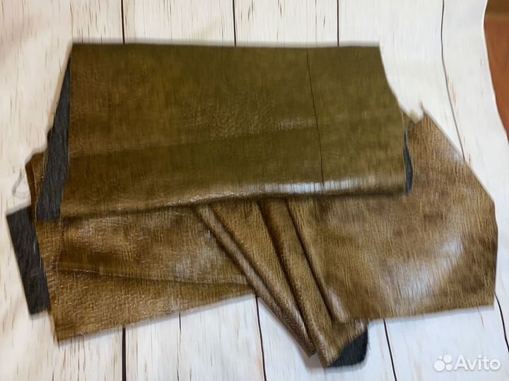 Экокожа для рукоделия в кусках