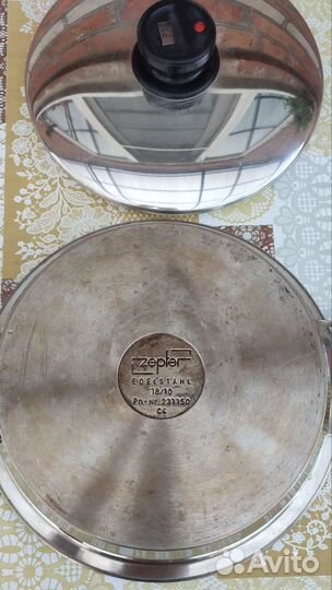 Сковорода гриль zepter, кастрюля, солонка