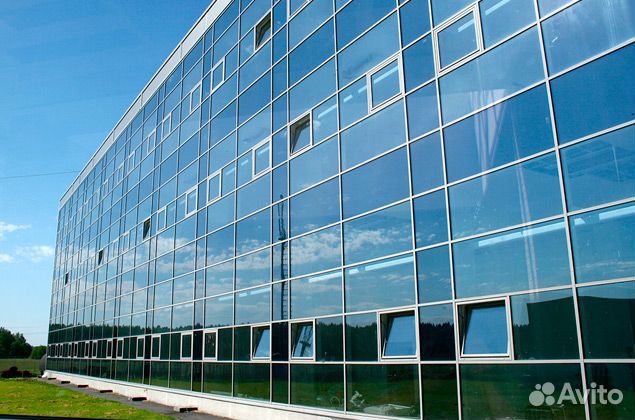 Фасадное витражное остекление