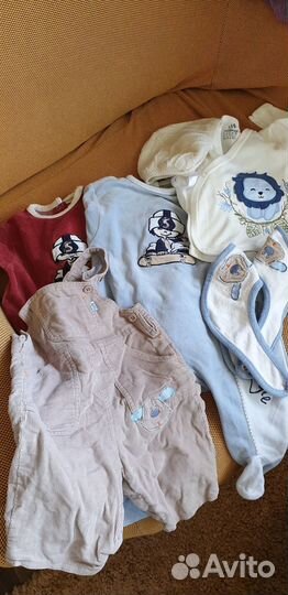 Детские вещи пакетом на мальчика от 3мес до 12мес