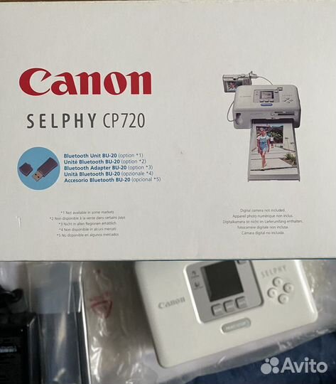 Компактный фотопринтер Canon selphy cp730