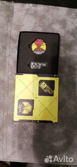 Cyberpunk 2077 Артбук Брелок Нашивки Стикеры