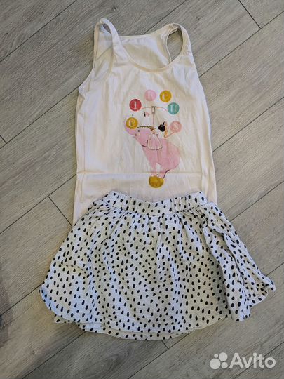 Пакет фирменных вещей на девочку 134-140 размер