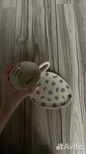 Чашка с блюдцем