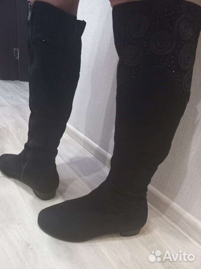 Сапоги ботфорты