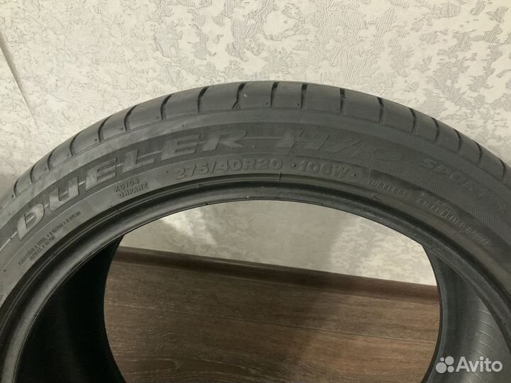 Bridgestone Dueler H/P Sport 275/40 R20 и 315/35 R20