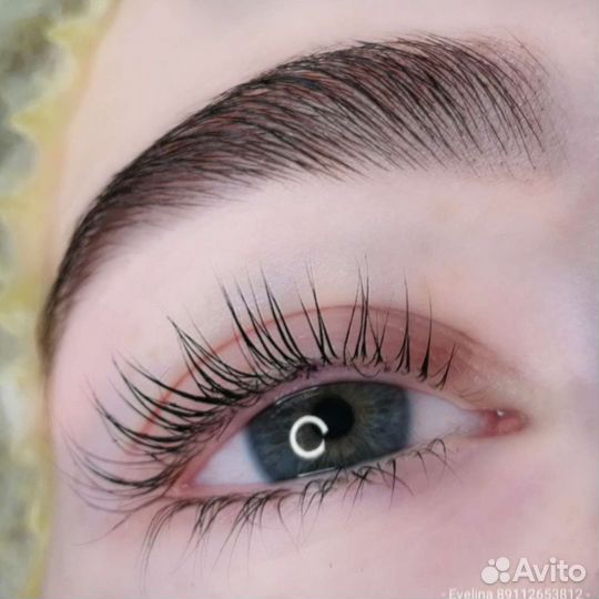 Ламинирование ботокс ресниц и бровей