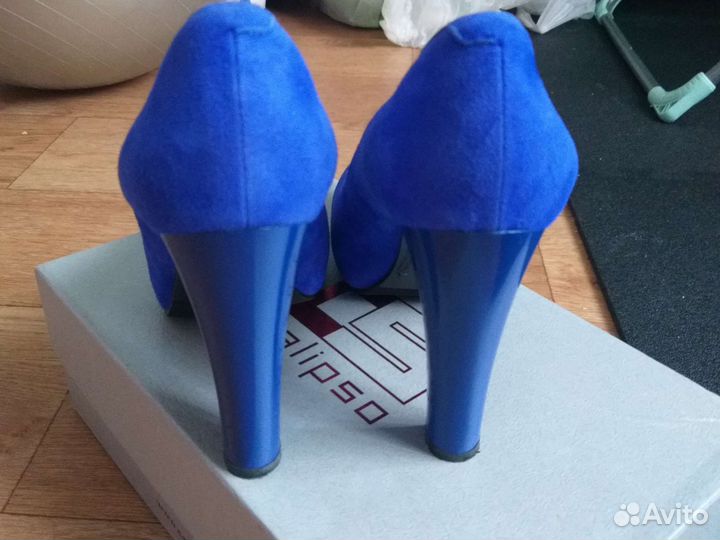 Туфли женские 37 размер замша натур