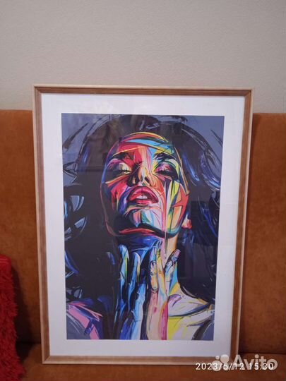 Постер в раме, стекло