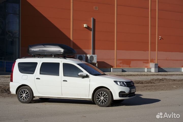 Автобокс Enzo classic 186*82*46, 530л, 2 стороны