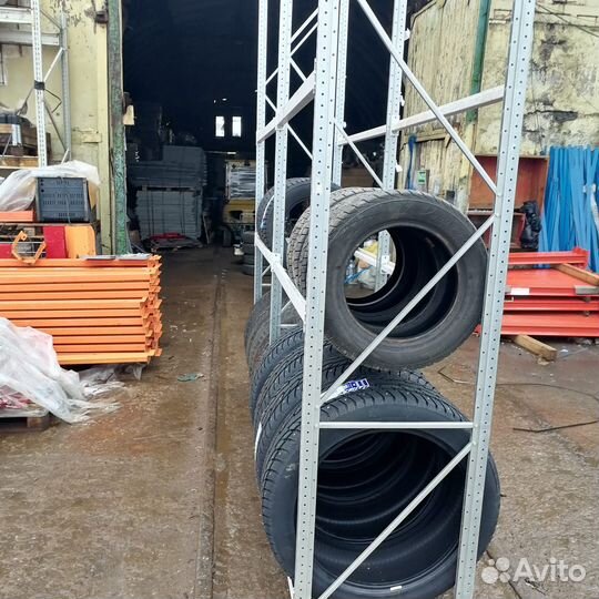 Стеллажи для колес хранения шин с полками