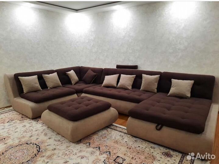 Угловой диван, модульный. Бесплатная доставка