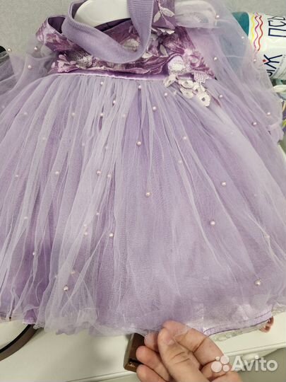 Нарядное Платье на годик 80 размер