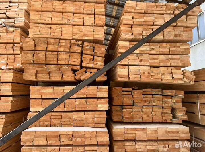 Доска обрезная 50х150х6000мм 1 сорт ГОСТ