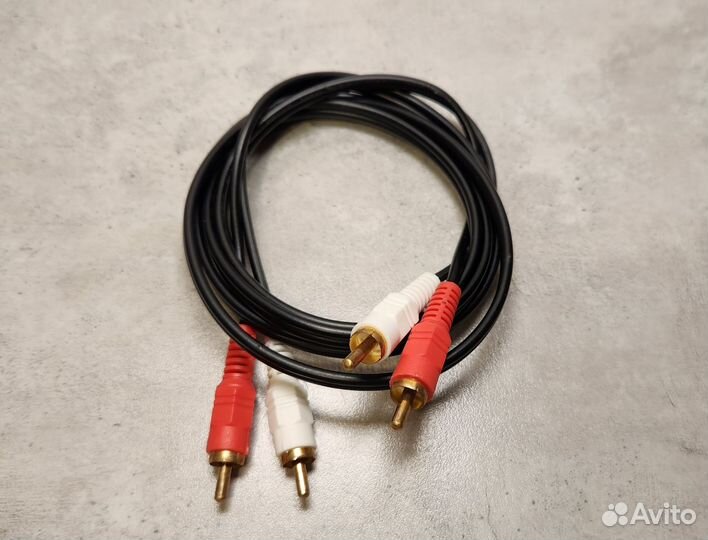 Кабель RCA (тюльпан-тюльпан) 1,5 метра