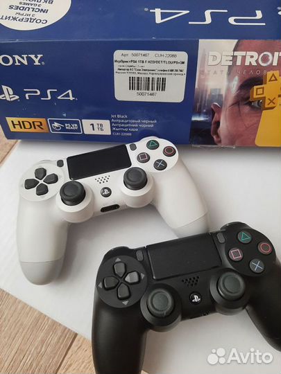 Игровая приставка ps4