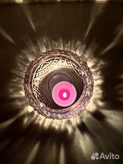 Подсвечник стекло