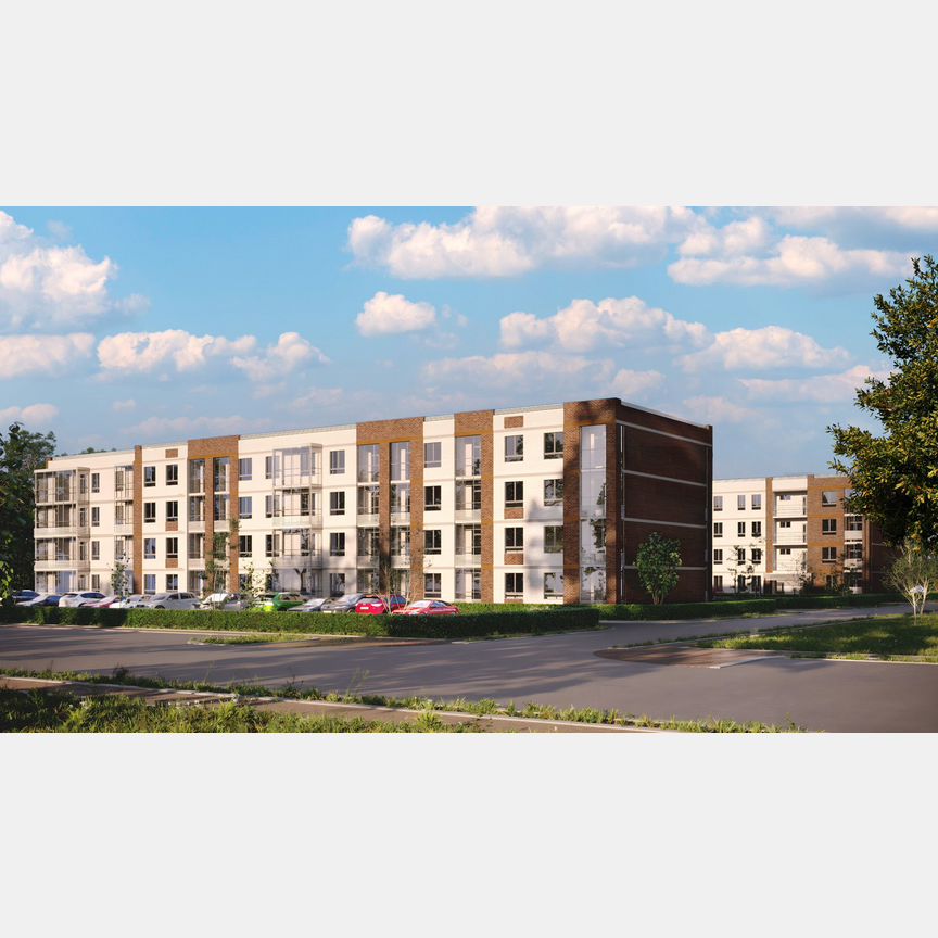 2-к. квартира, 58,8 м², 1/4 эт.