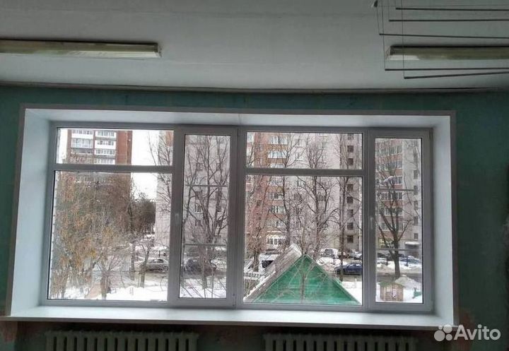 Остекление окон и балконов пвх