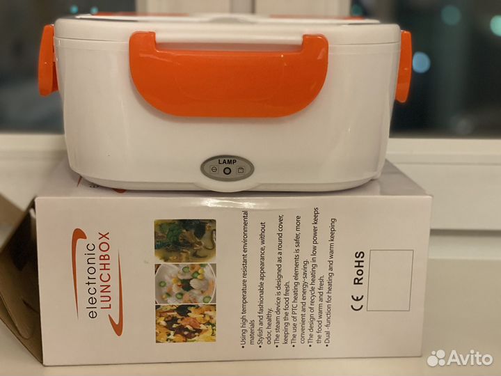 Ланч бокс с подогревом в автомобиль