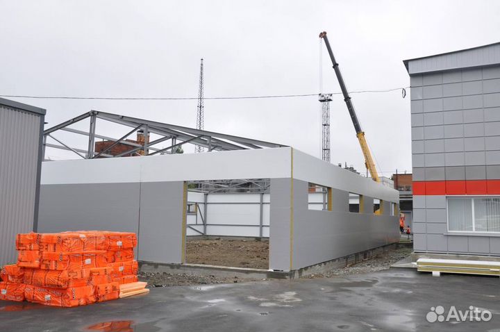 Быстровозводимый ангар