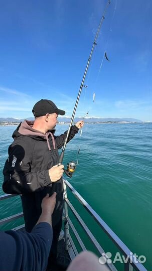 Морская прогулка на парусной Яхте. Рыбалка 3 часа