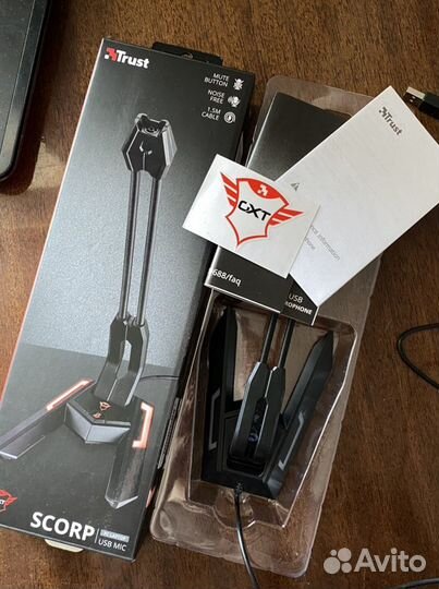 Новый игровой микрофон Trust GXT 210 Scorp USB
