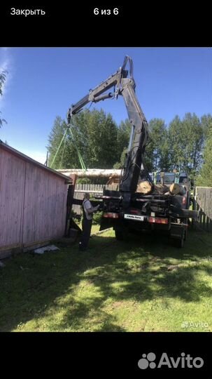 Scania P360 с КМУ, 1995