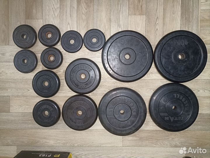Блины для штанги, гантели