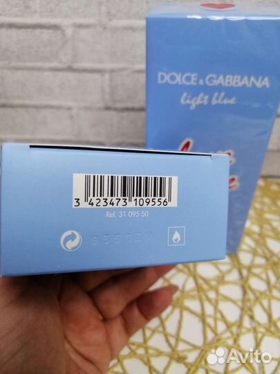 Туалетная вода D&GLight Blue Love is Love 100 мл