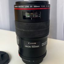 Объектив Canon EF 100 mm f/2.8L Macro IS USM