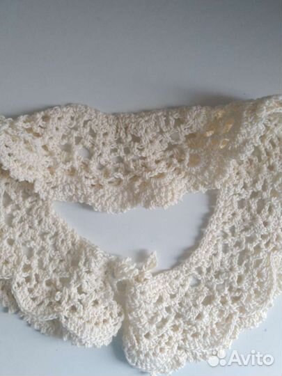 Воротник вязаный