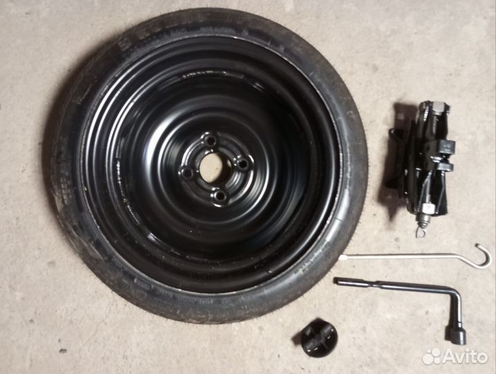 Докатка, домкрат, ключ Шевроле Авео т 250