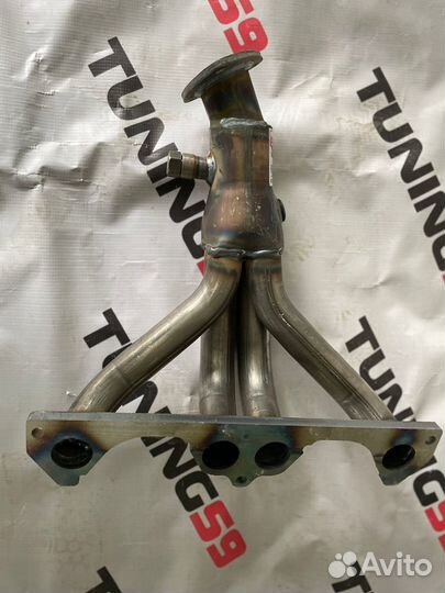 Вставка stinger замена катализатора LADA паук 4-1