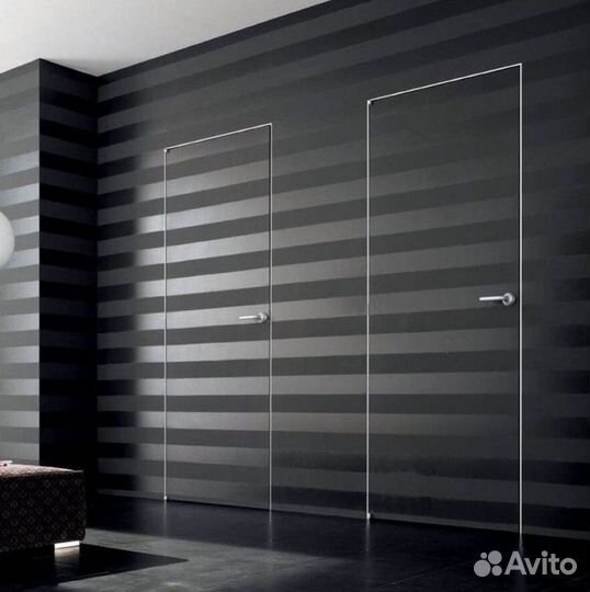 Двери скрытые межкомнатные под отделку