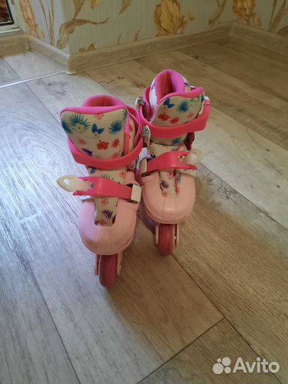 Ролики детские для девочек 2 в 1