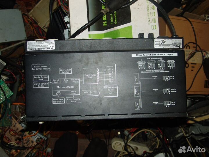 Middle Atlantic 6-Step Power Sequencer PDS-615R