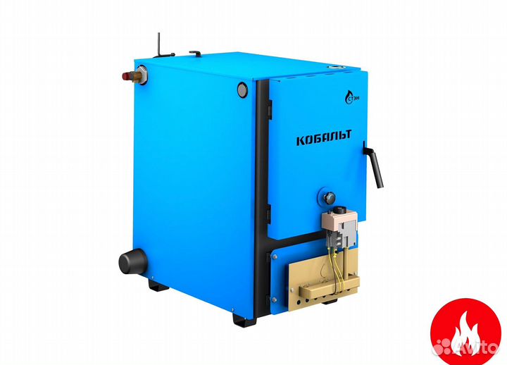 Твердотопливный котел кобальт 25